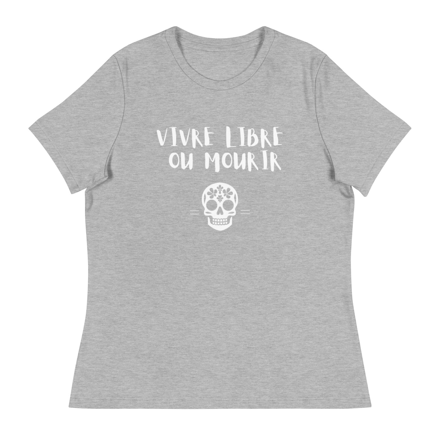 T-shirt spécial calavera décontracté pour femme