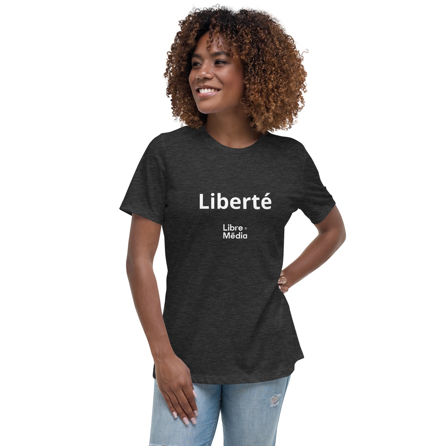 T-shirt LIBERTÉ décontracté pour femme