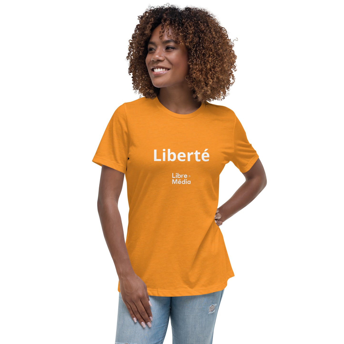 T-shirt LIBERTÉ décontracté pour femme