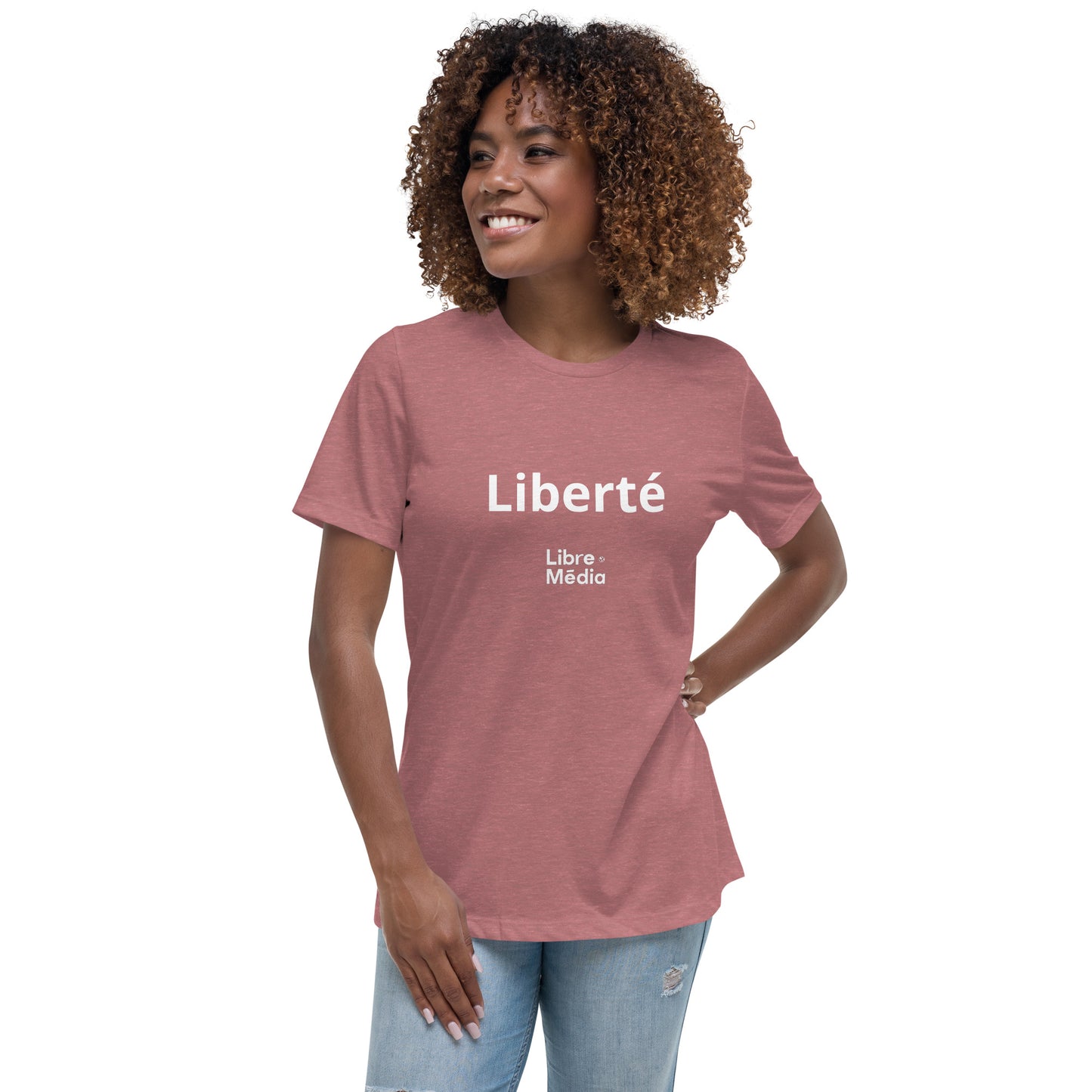 T-shirt LIBERTÉ décontracté pour femme