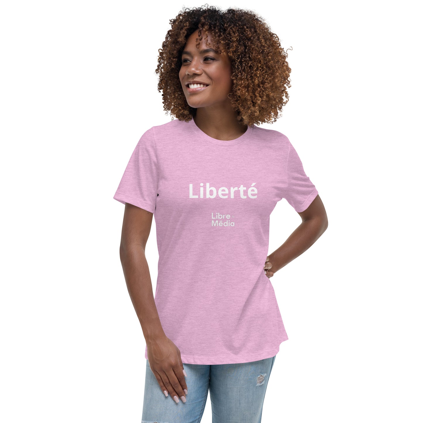 T-shirt LIBERTÉ décontracté pour femme