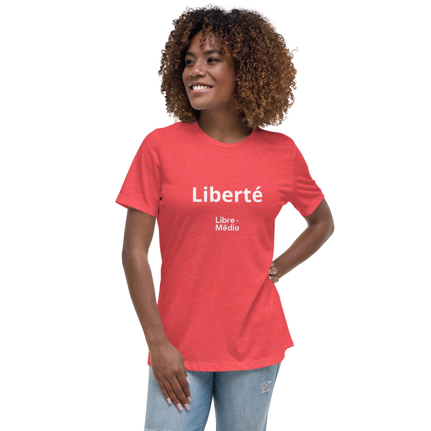 T-shirt LIBERTÉ décontracté pour femme