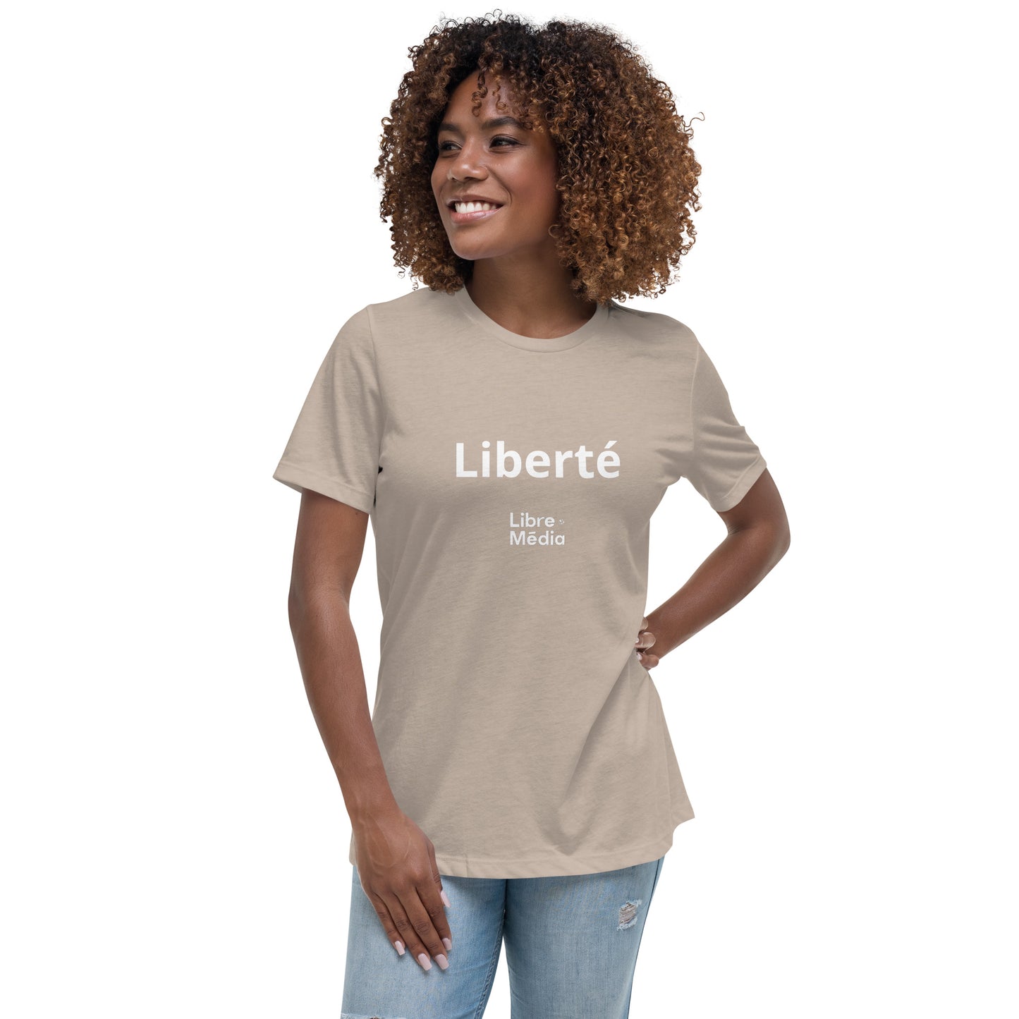 T-shirt LIBERTÉ décontracté pour femme