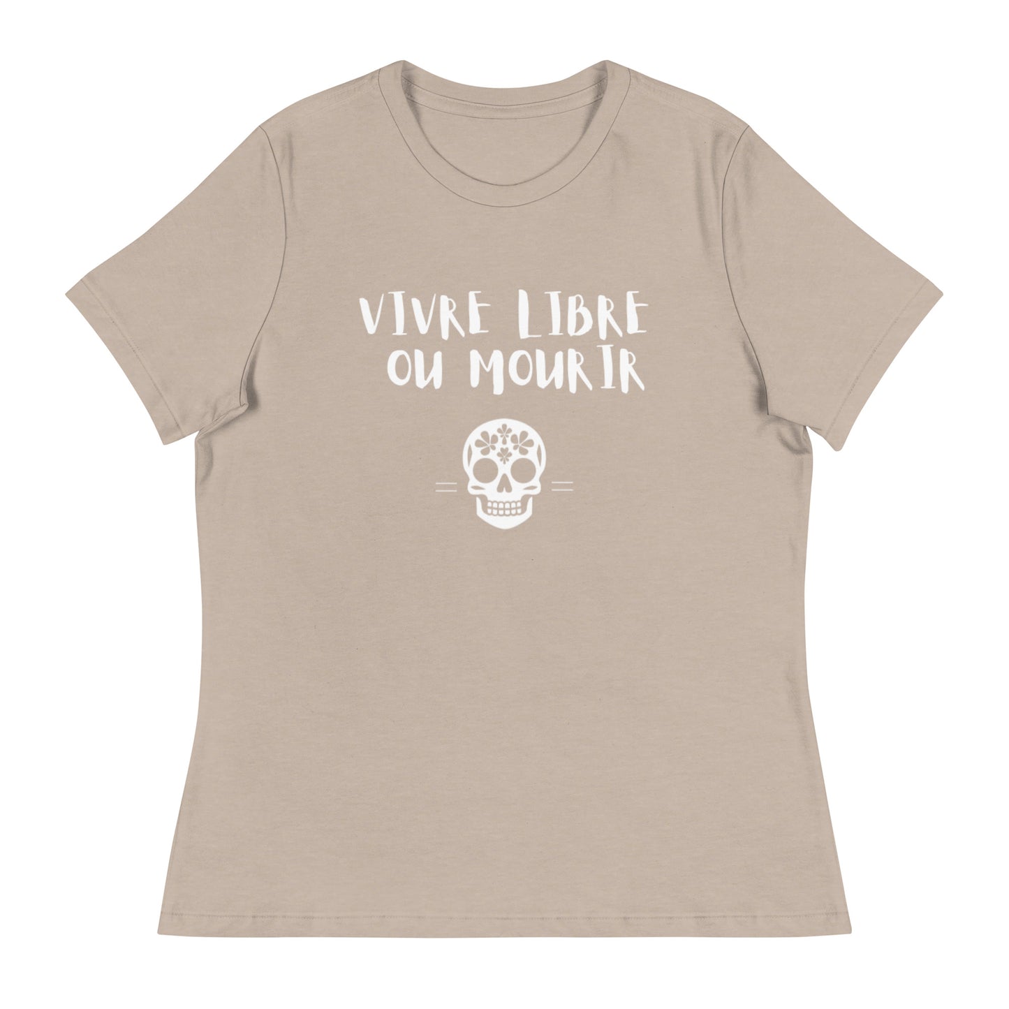 T-shirt spécial calavera décontracté pour femme