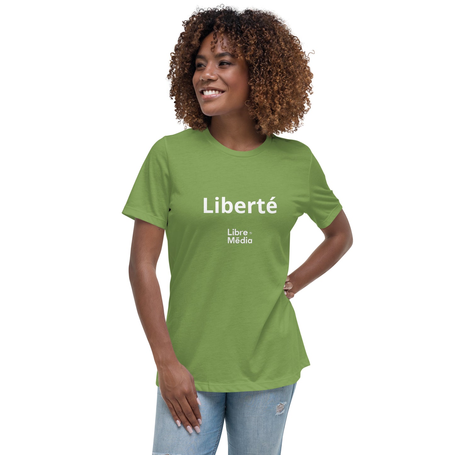 T-shirt LIBERTÉ décontracté pour femme