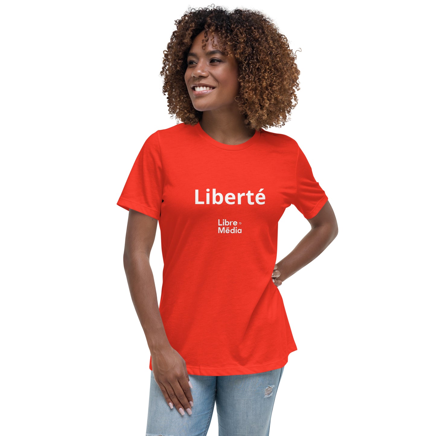 T-shirt LIBERTÉ décontracté pour femme